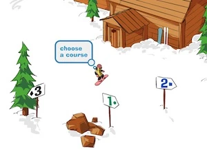 2d snowboard