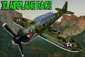 3D Airplane Race Simulator