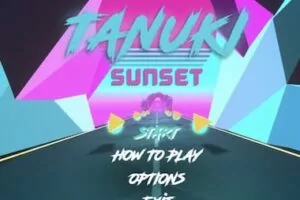 tanuki sunset